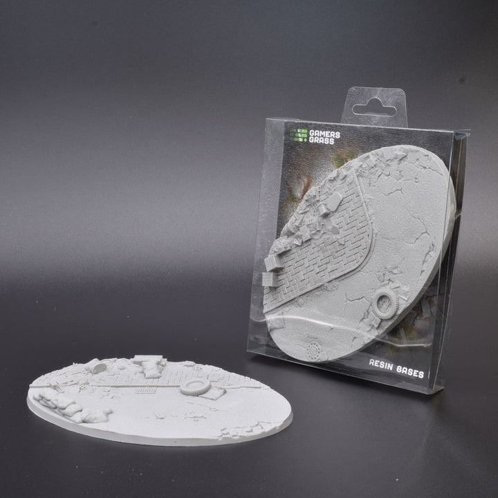 Gamers Grass Resin Bases - Urban Warfare - Oval 170mm (x1) | 738956789815