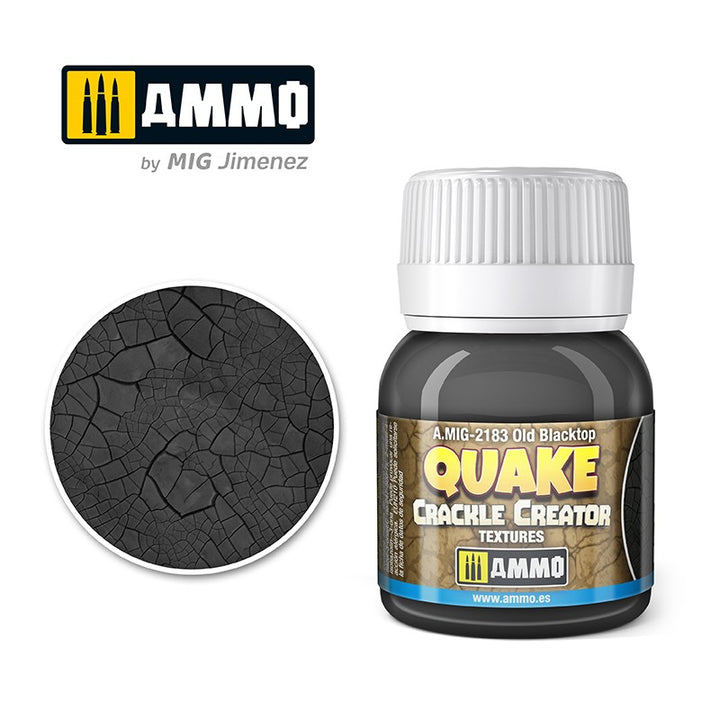 Ammo Mig Quake Crackle Creator Textures - Old Blacktop | 8432074021834