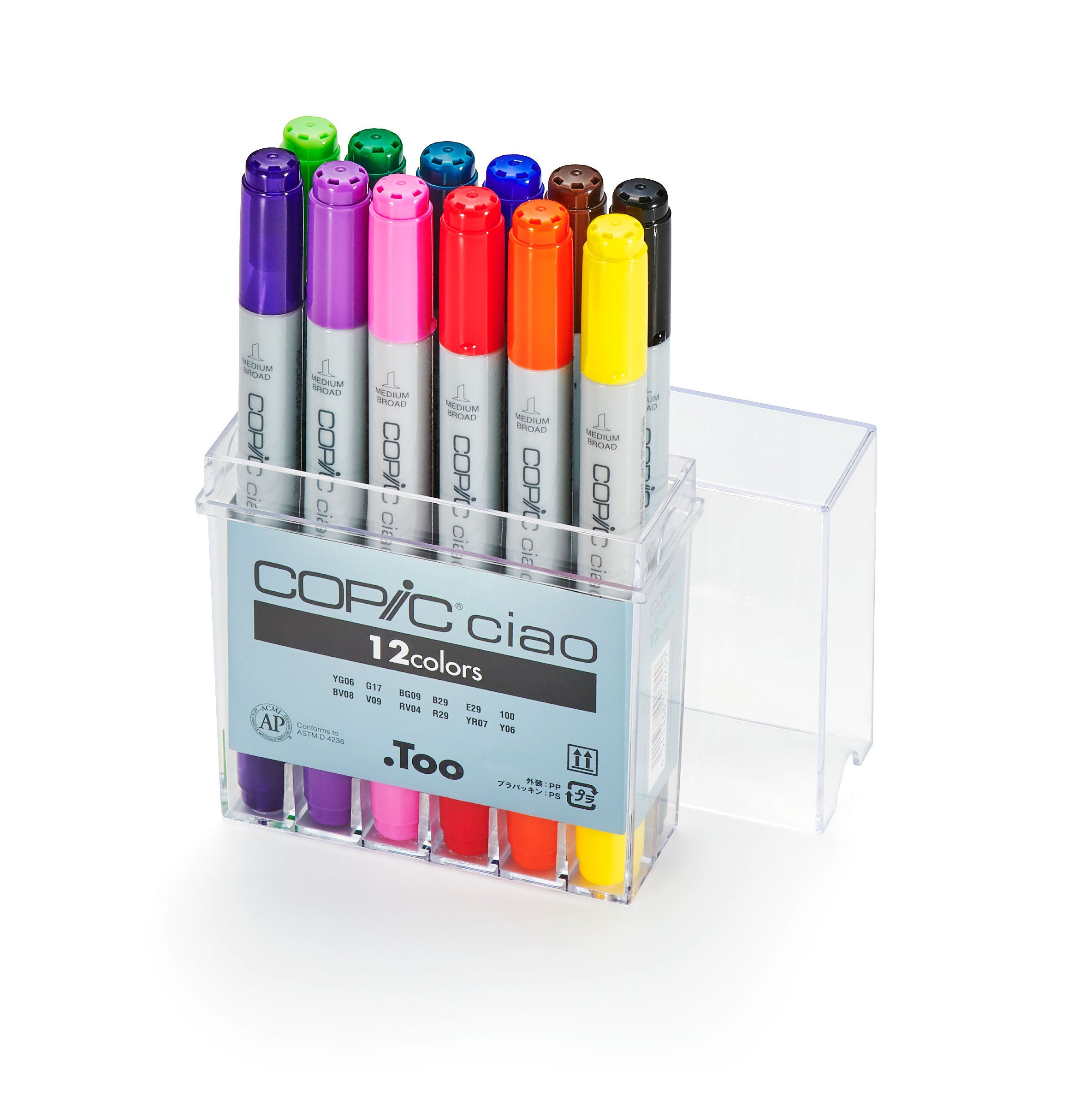 Copic Ciao Marker 12Pc Basic Set | 4511338063224