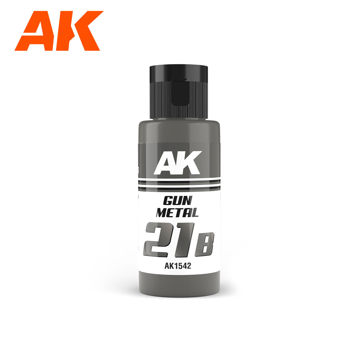 AK Interactive Dual Exo 21B - Gun Metal 60ml | 8435568327740
