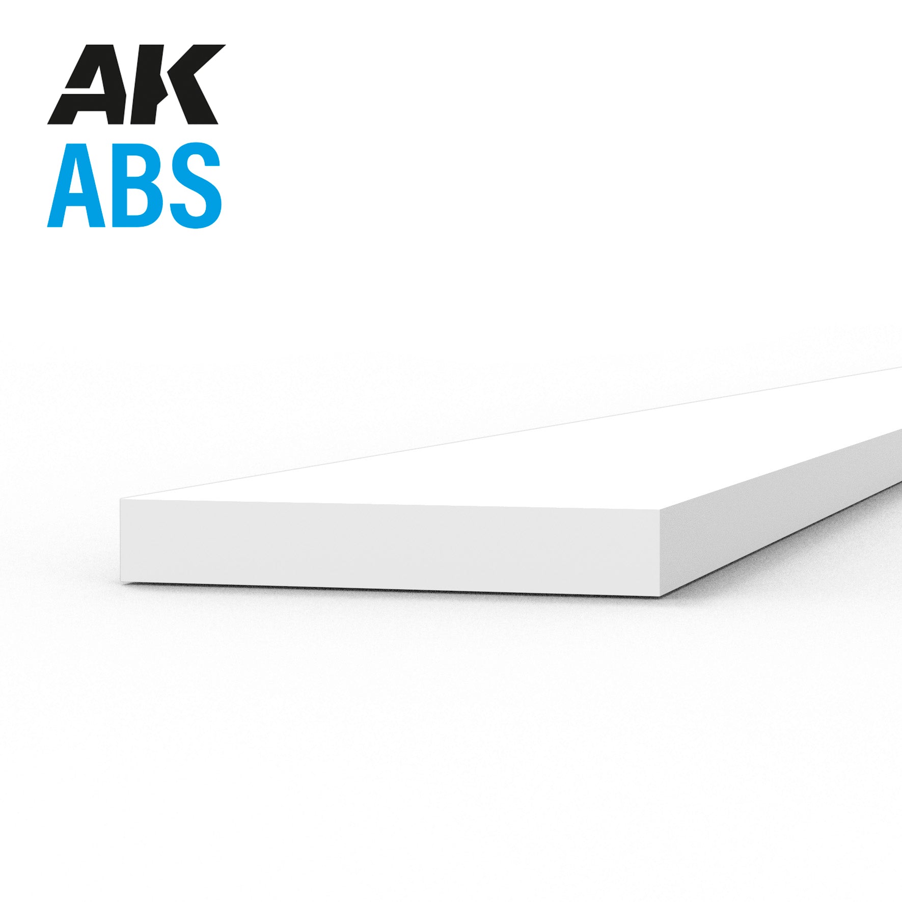 AK Interactive ABS Strip - 0.75 x 5.00 x 350mm x 10 units | 8435568329270