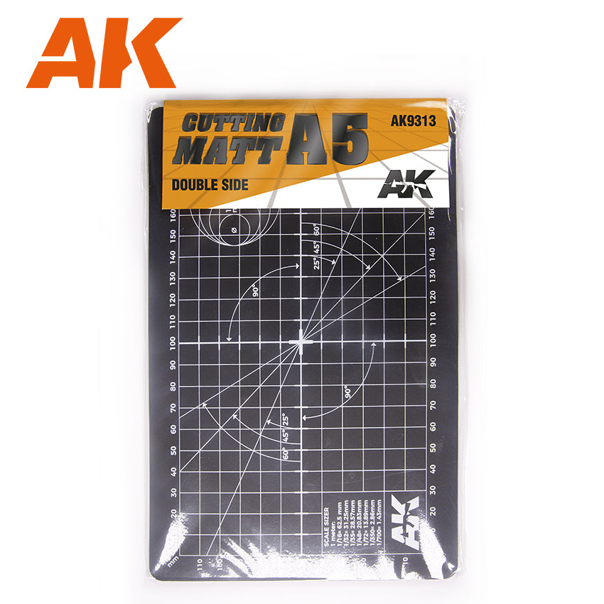 AK Interactive Double Side Cutting Mat (A5) | 8435568326804