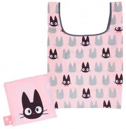 Marushin Reusable Shopping Bag, Jiji Silhouette Eco Bag "Kiki's Delivery Service"