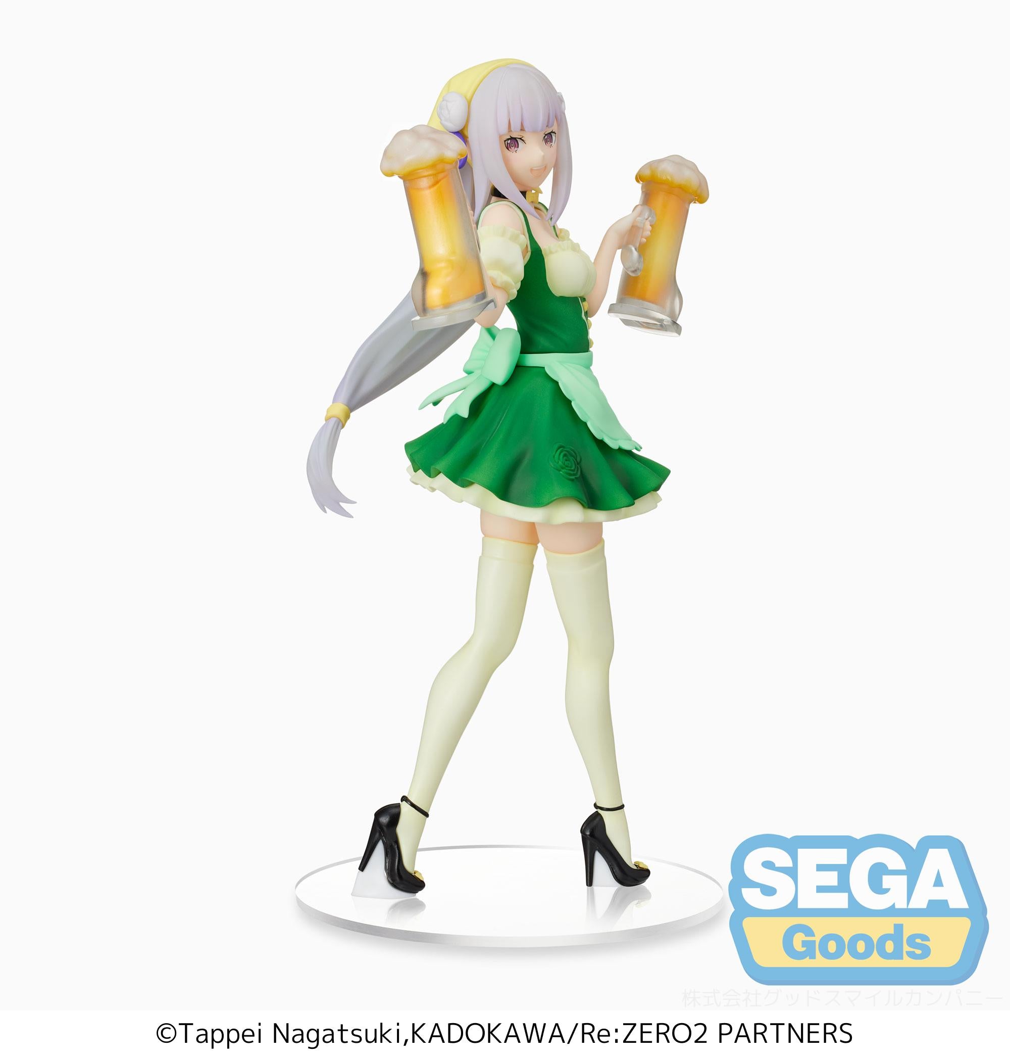 SEGA Re:ZERO -Starting Life in Another World- Series Emilia Oktoberfest Ver. (Re-Run) SPM Figure