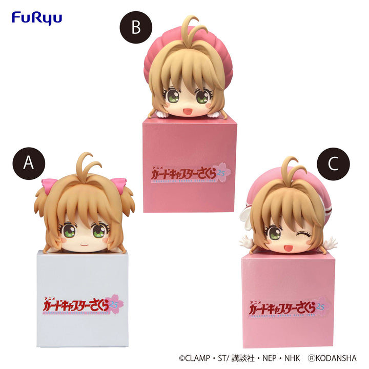FuRyu CARDCAPTOR SAKURA 25　Hikkake Figure -Sakura A Normal /B Smile /C Wink- set (Box) | 4580736403826