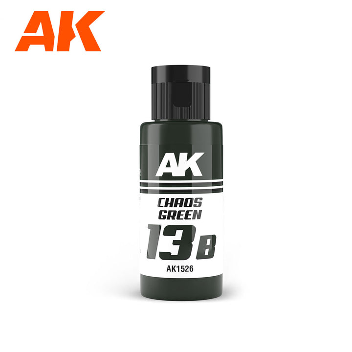 AK Interactive Dual Exo 13B - Chaos Green 60ml | 8435568327580