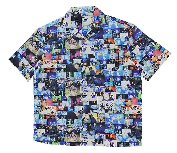 Golden Kamuy Series Golden Kamuy Opening/Ending Pattern Collared Shirt | 4580590166226