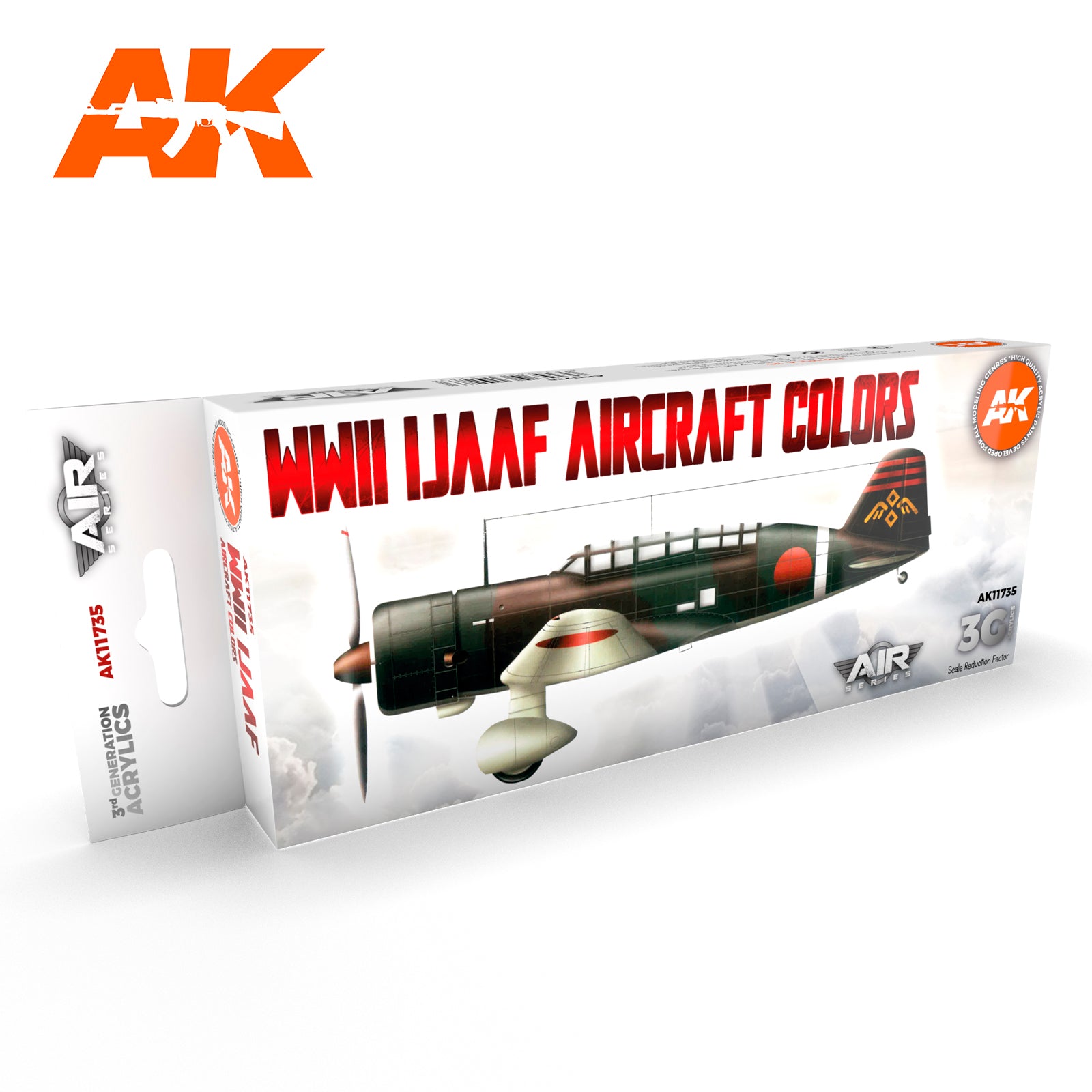 AK Interactive 3G Air - WWII IJAAF Aircraft Colors SET | 8435568314283