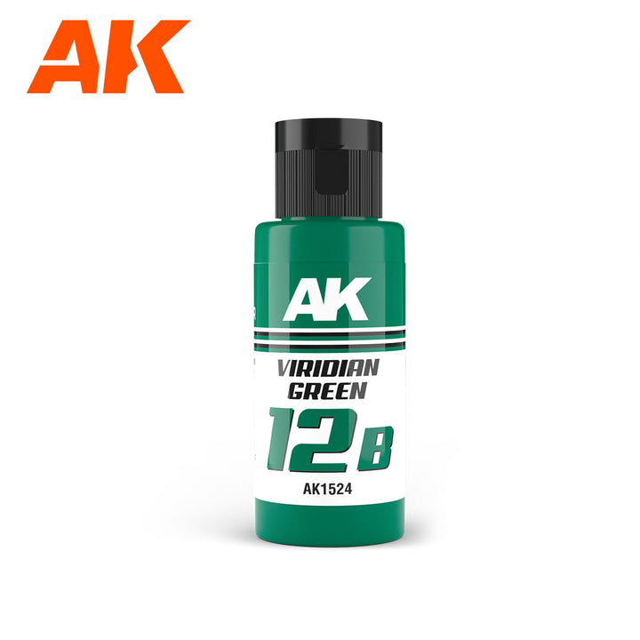 AK Interactive Dual Exo 12B - Viridian Green 60ml | 8435568327566