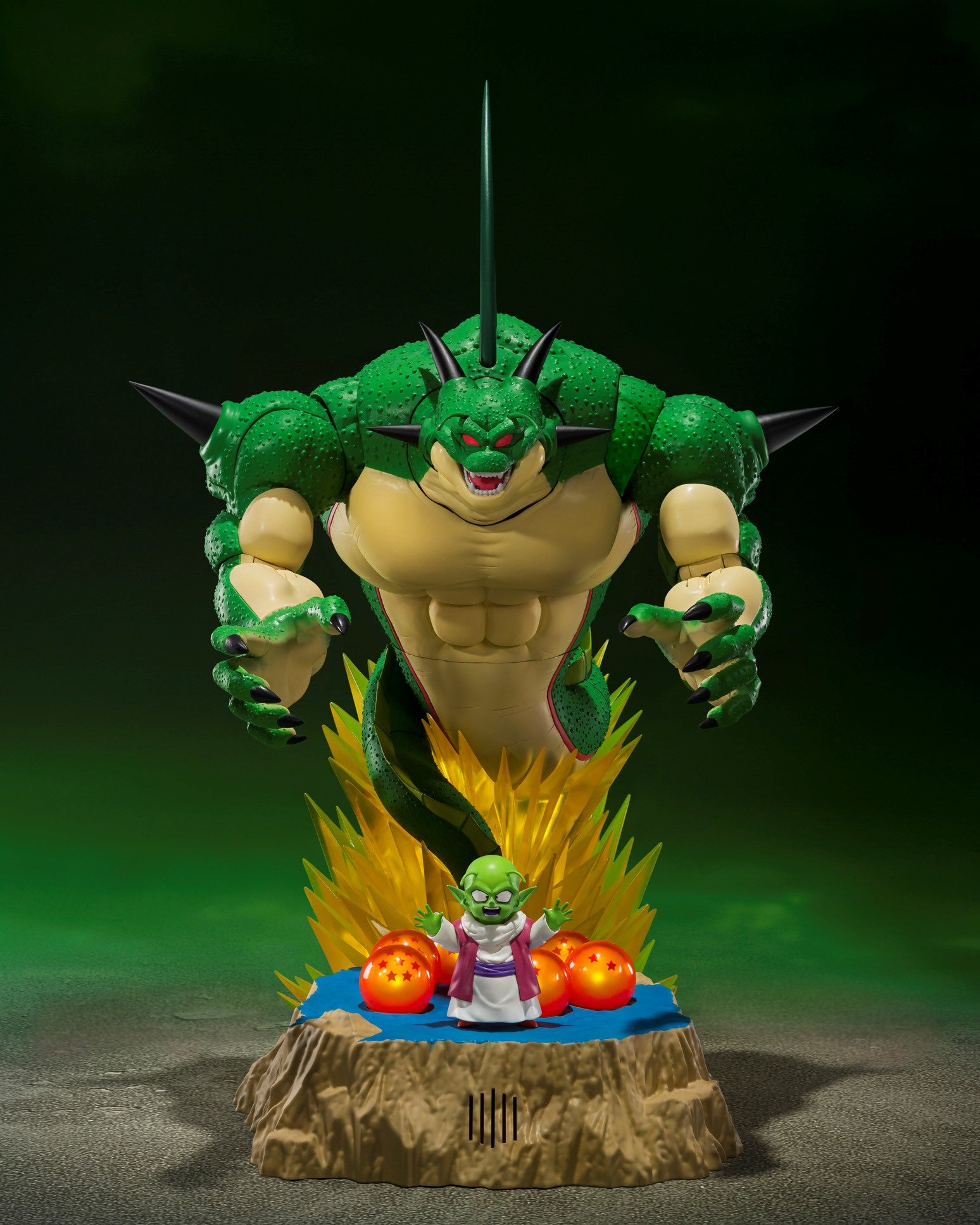 BANDAI Spirits Porunga and Dende Luminous Dragon Ball Set -Come Forth Genuine Shenron- | 4573102637574