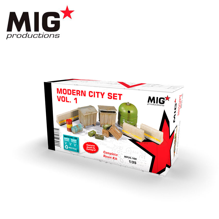 MIG 1/35 Modern City Set Vol.1 | 8435568313675