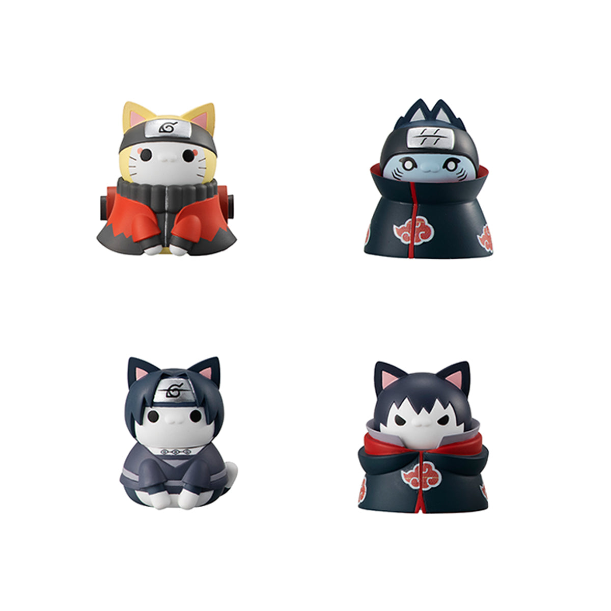 Naruto: Hurricane Chronicles - Uchiha Itachi - Mega Cat Project, Nyaruto! Naruto Shippuuden “Akatsuki” to Zenmen Taiketsu! Konohagakure no Sato no Koubou-hen!(MegaHouse)