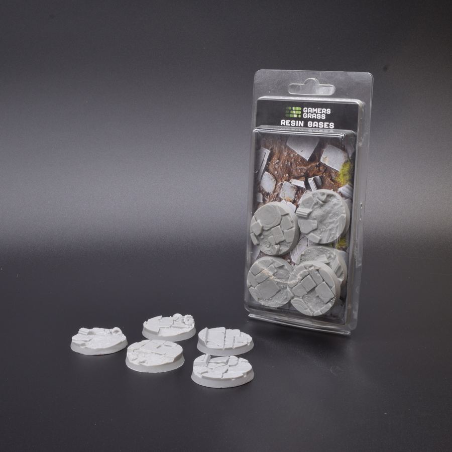 Gamers Grass Resin Bases - Temple - Round 40mm (x5) | 738956789600