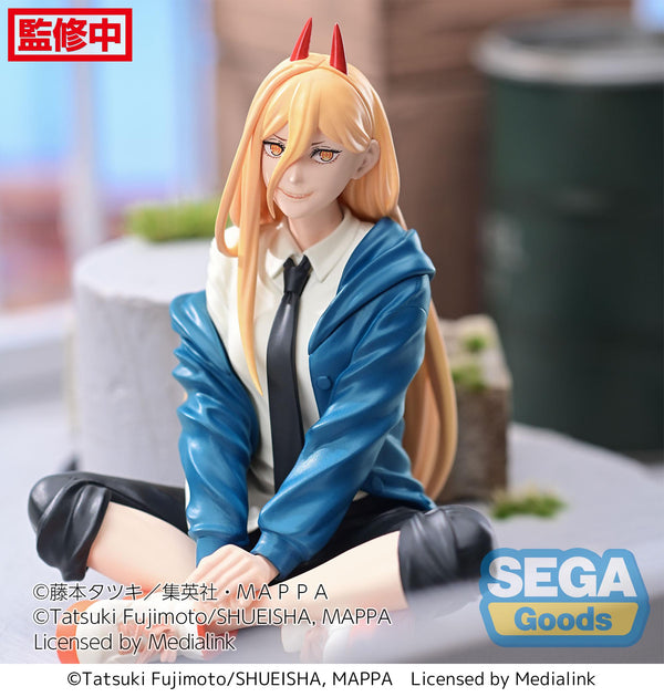 SEGA Chainsaw Man Series Power PM Perching Figure