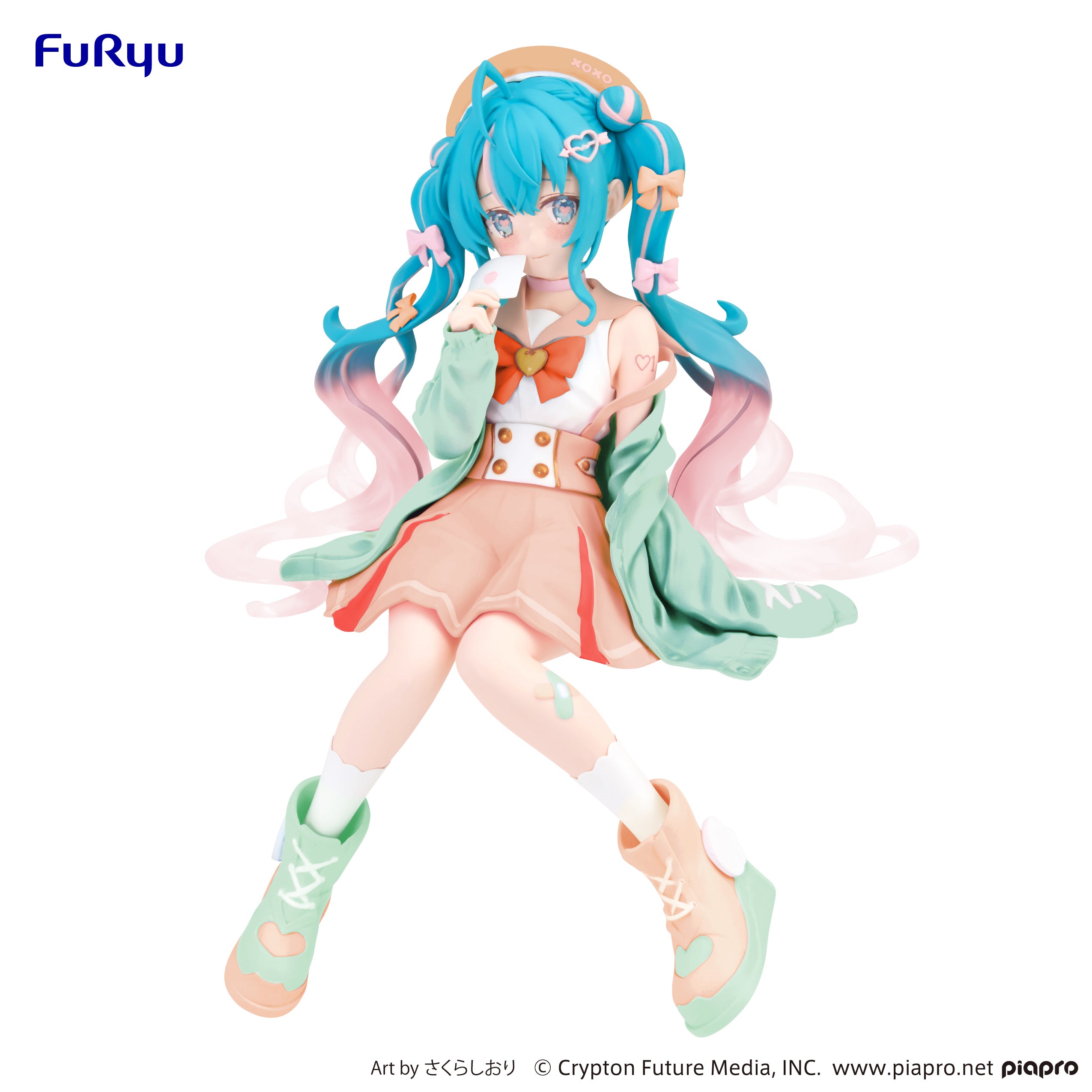 Good Smile Company Hatsune Miku Series Hatsune Miku Love Sailor Citrus Cream Ver. Noodle Stopper Figure