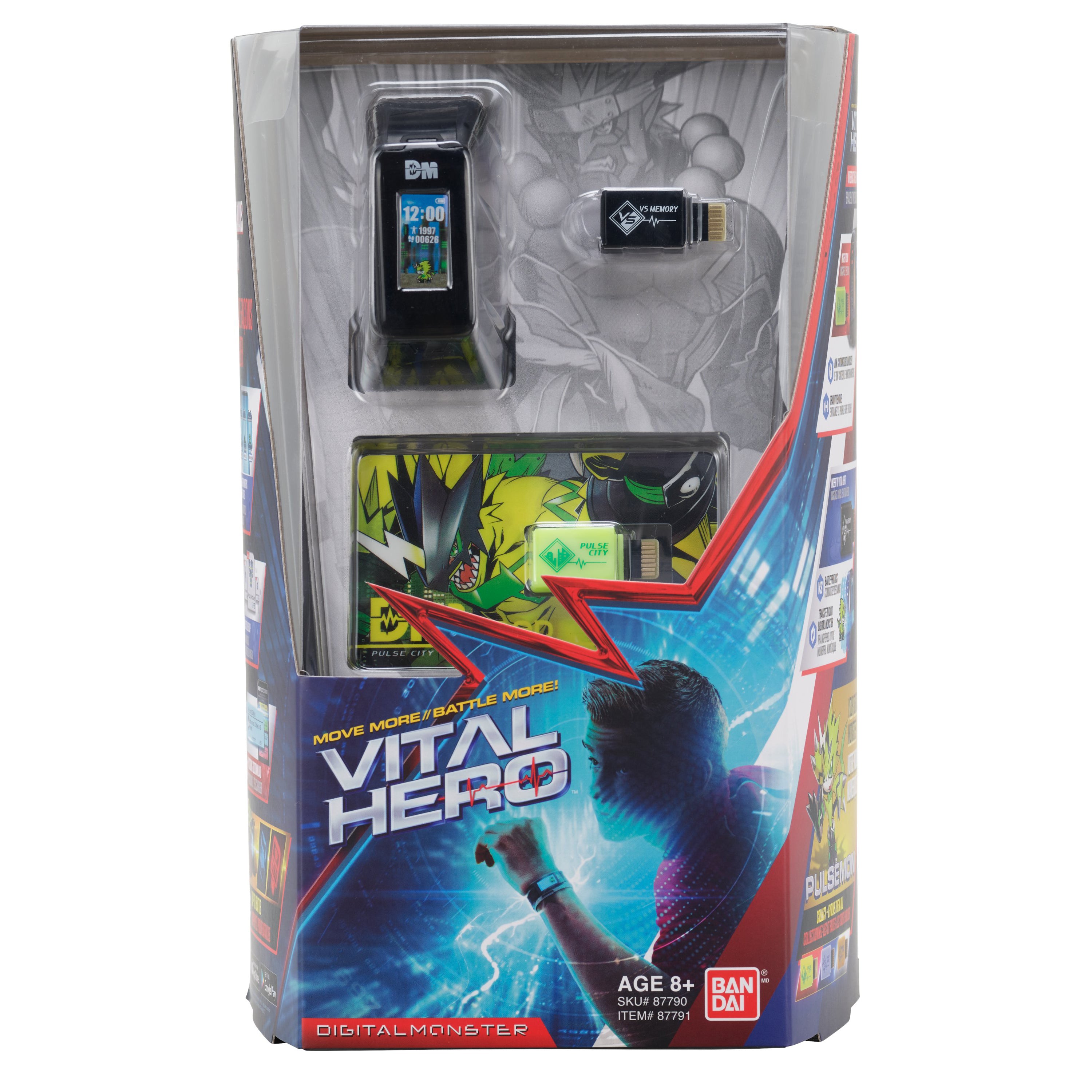 Bandai X Vital Hero Digimon - Black Wearable Gamified Band | 045557877910