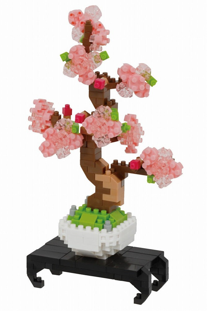 Nanoblock Sight to See Series Bonsai Sakura "Culture" | 4972825221730