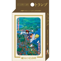 Ensky Playing Cards Kiki's Delivery Service Movie Scenes Playing Cards "Kiki's Delivery Service" (Box/6) | 4970381181963