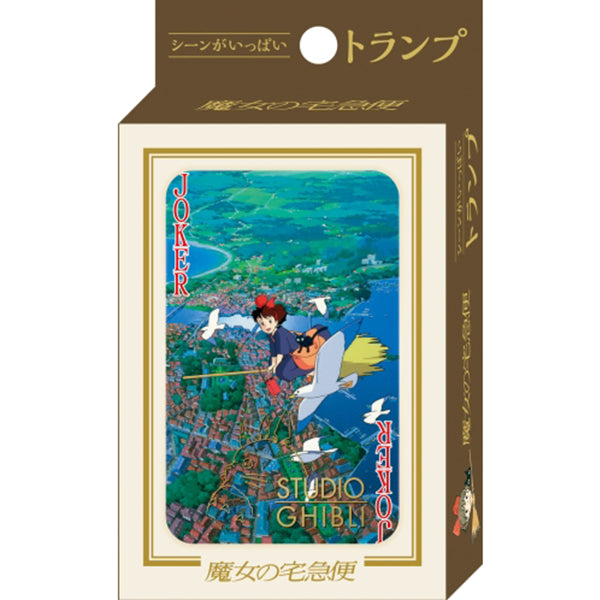 Ensky Playing Cards Kiki's Delivery Service Movie Scenes Playing Cards "Kiki's Delivery Service" (Box/6)