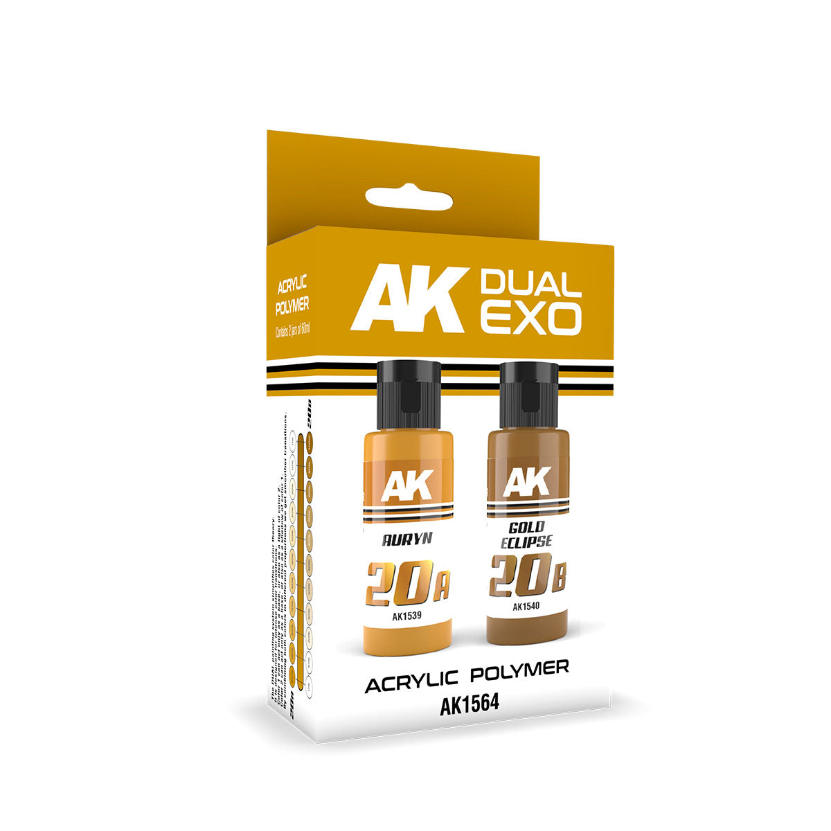 Ak Interactive Auryn & Gold Eclipse Dual Exo Paint Set | 8435568327962
