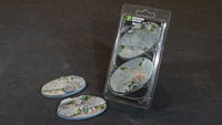 Gamers Grass Battle Ready Bases - Urban Warfare - Oval 90mm (x2) | 738956789426