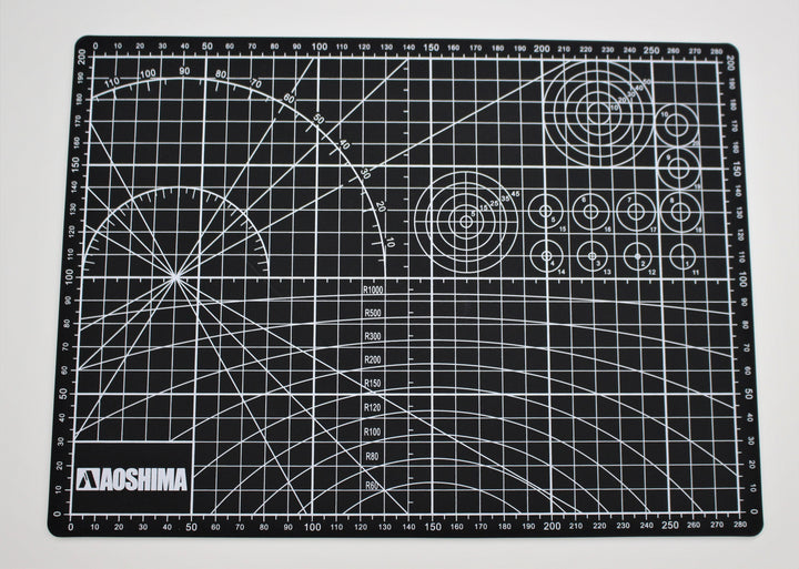 Aoshima PVC Cutting Mat, Size: 30 X 22 X 0.3 (CM) | 4905083065051