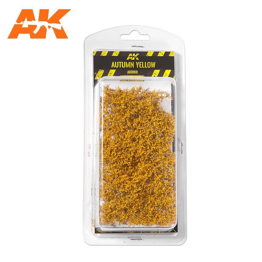 AK Interactive Autumn Yellow Shrubberies 1/35 / 75mm / 90mm | 8435568309579
