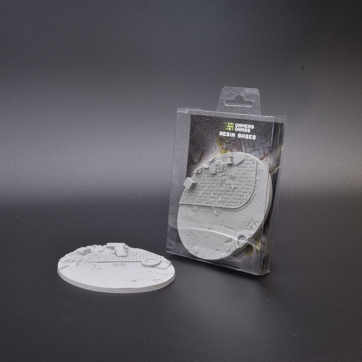 Gamers Grass Resin Bases - Urban Warfare - Oval 120mm (x1) | 738956789808