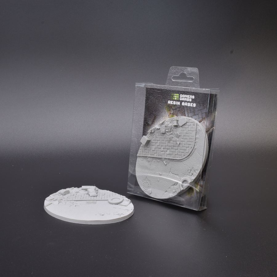 Gamers Grass Resin Bases - Urban Warfare - Oval 120mm (x1) | 738956789808