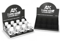 AK Interactive Plastic Cement Standard Density (12 units) Display Stand | 8435568305212