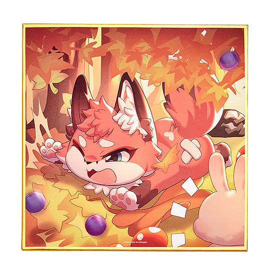 GoodSmile Moment Fluffy Land Series Falling Shikishi Illustration | 4580590182325