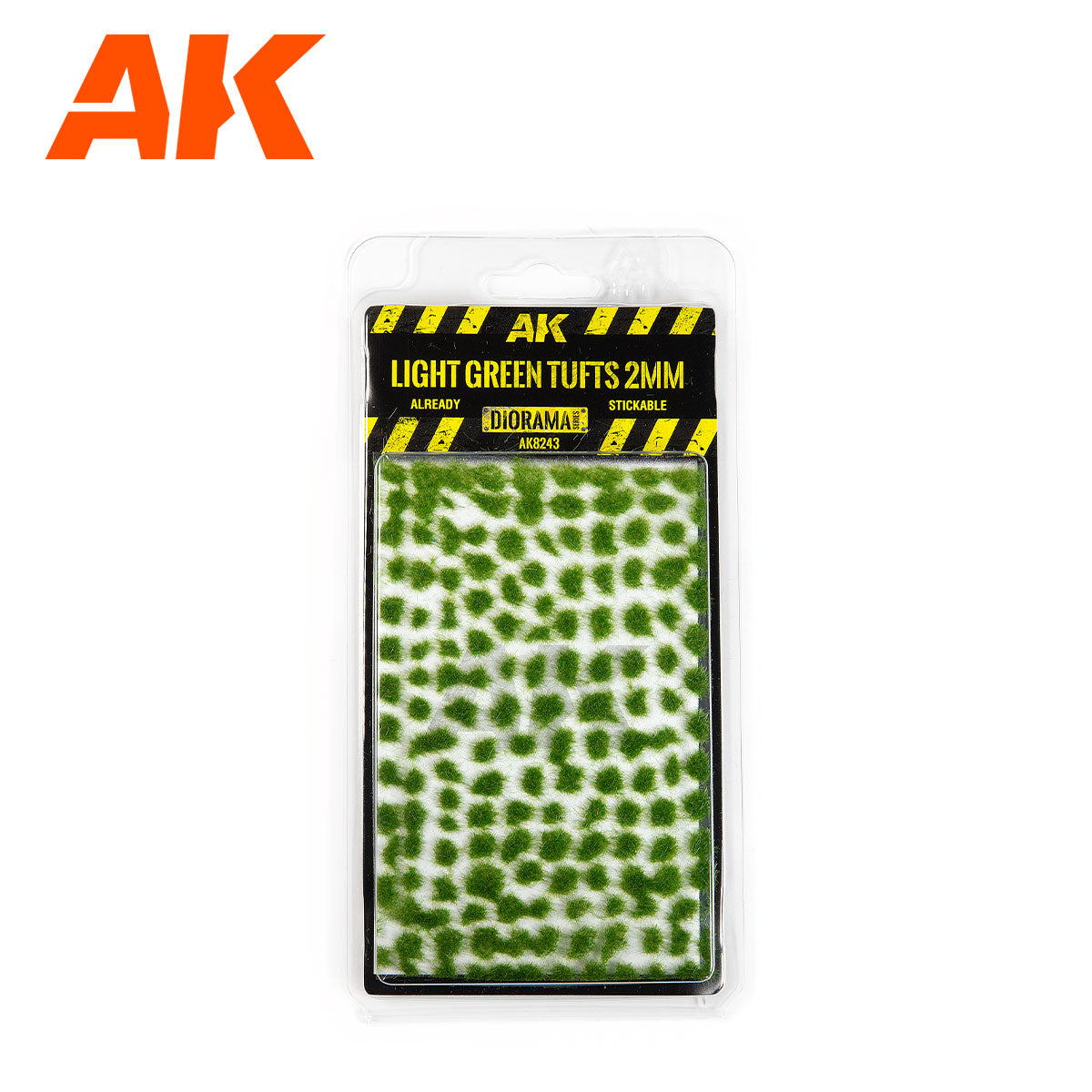 AK Interactive Light Green Tufts 2mm | 8435568332904