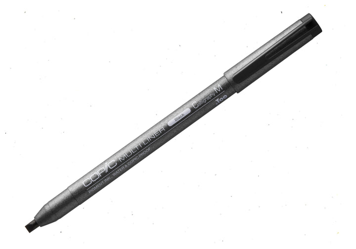 Copic Multiliner Black Calligraphy Pen Medium, 4mm (CM) | 4511338055083