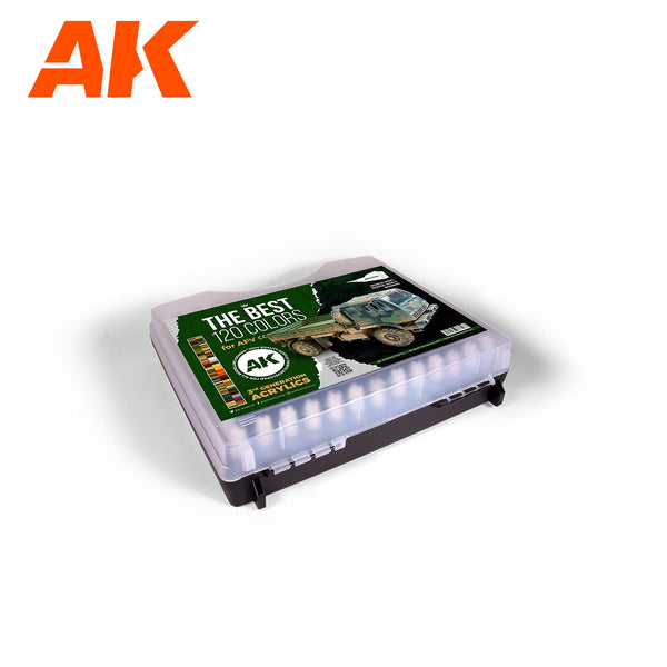 AK 3G Plastic Briefcase 120 AFV Colors