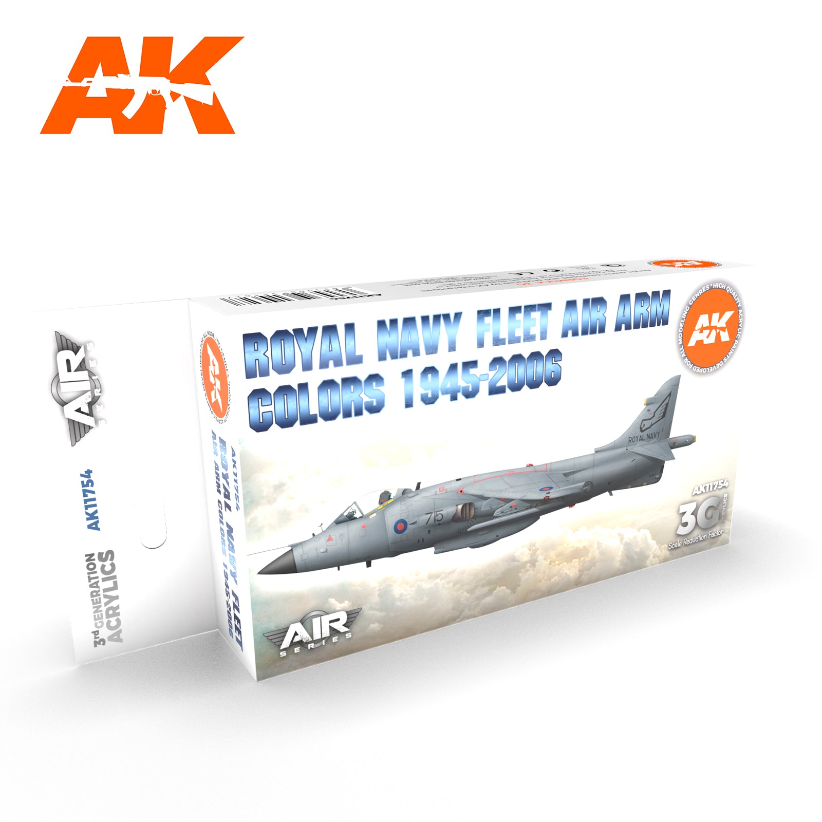 AK Interactive 3G Air - RN Fleet Air Arm Aircraft Colors 1945-2010 SET | 8435568314627