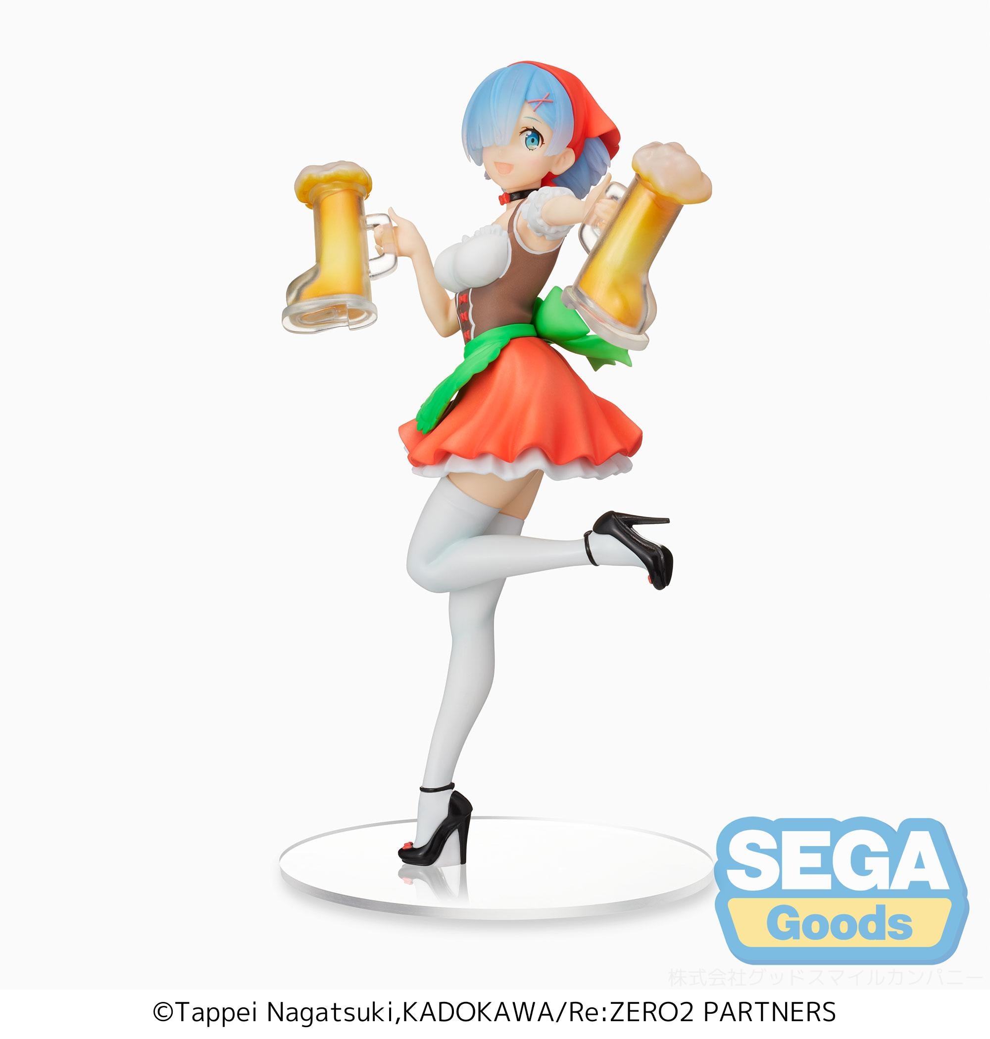SEGA Re:ZERO -Starting Life in Another World- Series Rem Oktoberfest Ver. (Re-Run) SPM Figure