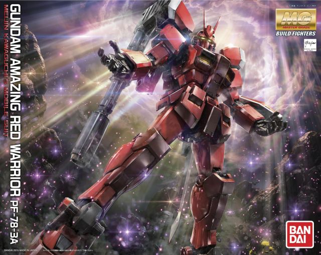 Bandai MG 1/100 Gundam Amazing Red Warrior 'Gundam Build Fighters'