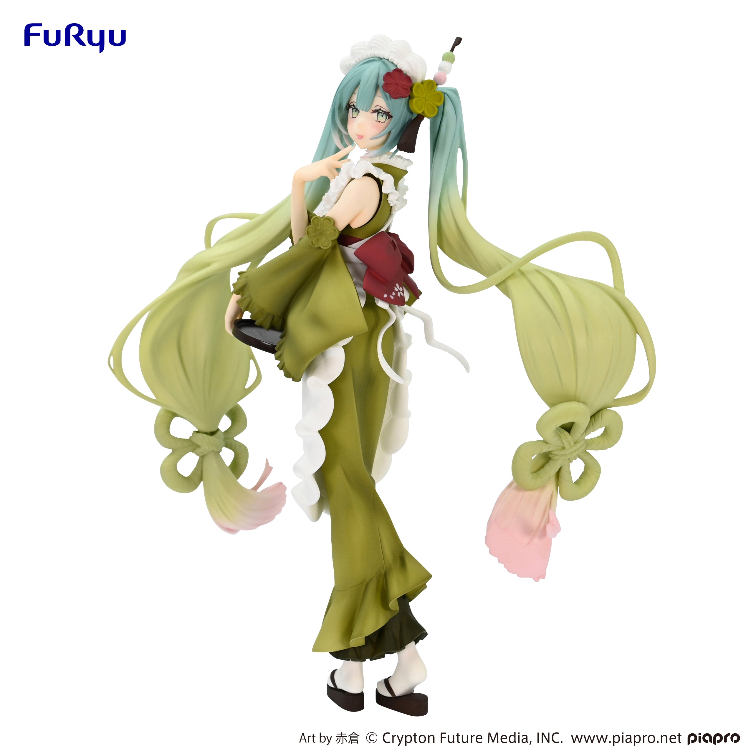 Good Smile Company Hatsune Miku Series Matcha Green Tea Parfait Exceed Creative Figure