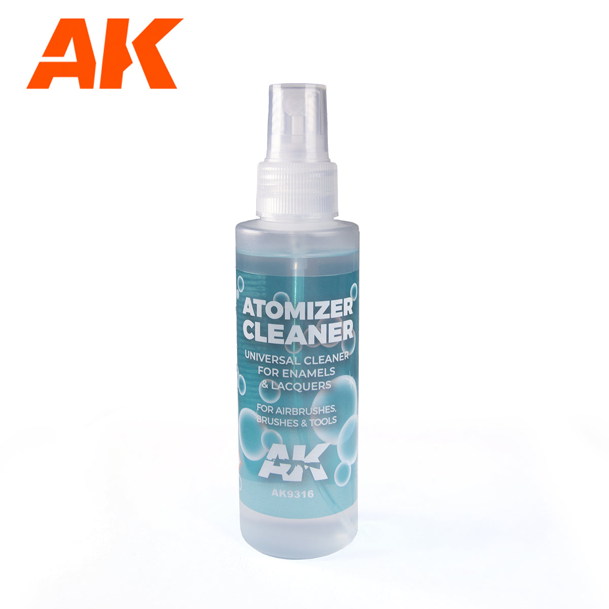 AK Interactive Atomizer Cleaner for Enamel 125ml | 8435568328938