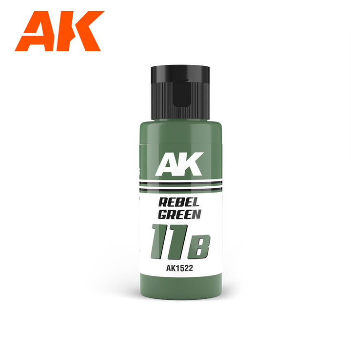 AK Interactive Dual Exo 11B - Rebel Green 60ml | 8435568327542