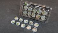 Gamers Grass Battle Ready Bases - Urban Warfare - Round 25mm (x10) | 738956789341