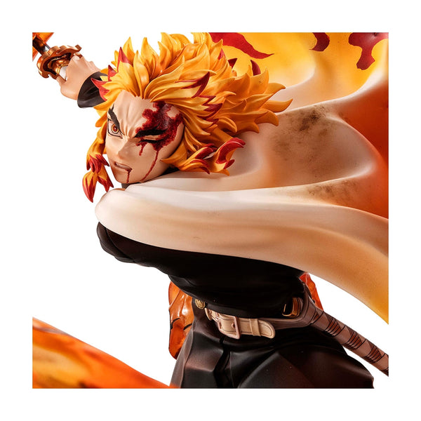 Megahouse G.E.M. Series Kyojuro Rengoku Flame Breathing Fifth Form: Flame Tiger "Demon Slayer"