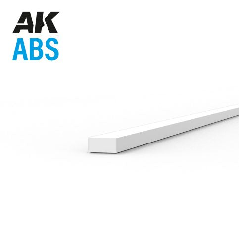 AK Interactive ABS Strip - 0.50 x 1.00 x 350mm x 10 units | 8435568329171