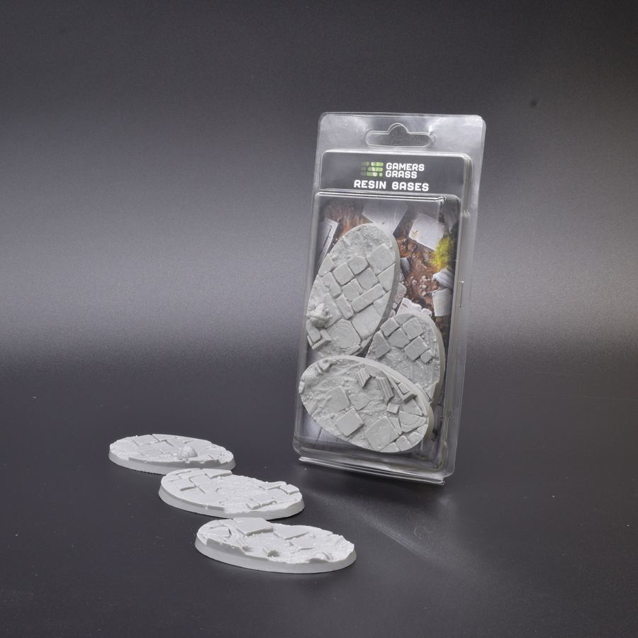 Gamers Grass Resin Bases - Temple - Oval 75mm (x3) | 738956789655