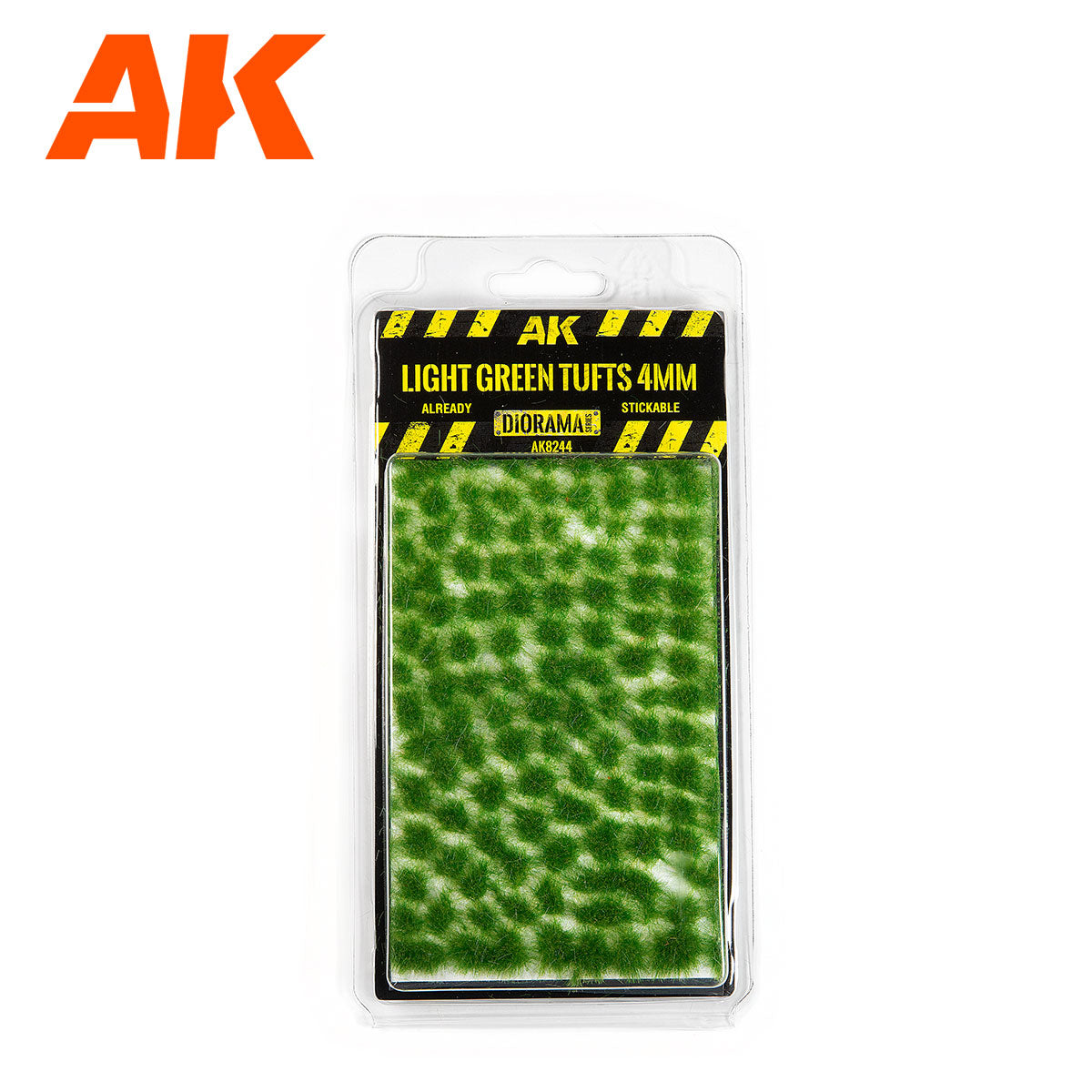 AK Interactive Light Green Tufts 4mm | 8435568332911