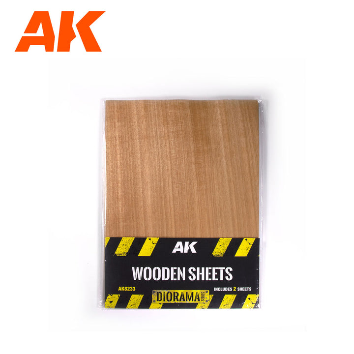 AK Interactive WOODEN SHEETS | 8435568330481