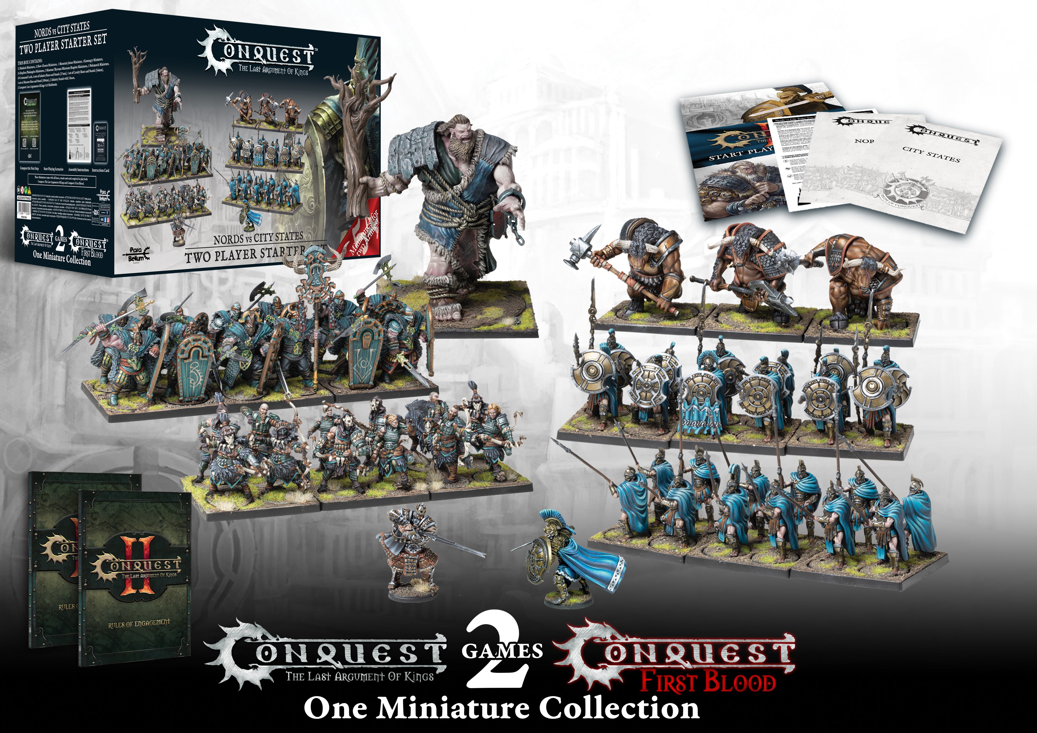 Conquest, TLAOK - Two player Starter Set, Nords vs City States (PBW1022)