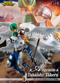 Megahouse G.E.M Series Angemon & Takaishi Takeru (TK) "Digimon" | 4535123832802