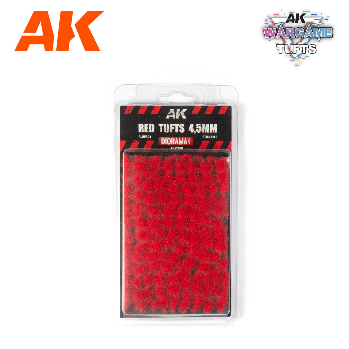 AK Interactive Red Wargame Tufts 4.5mm | 8435568331129
