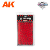 AK Interactive Red Wargame Tufts 4.5mm